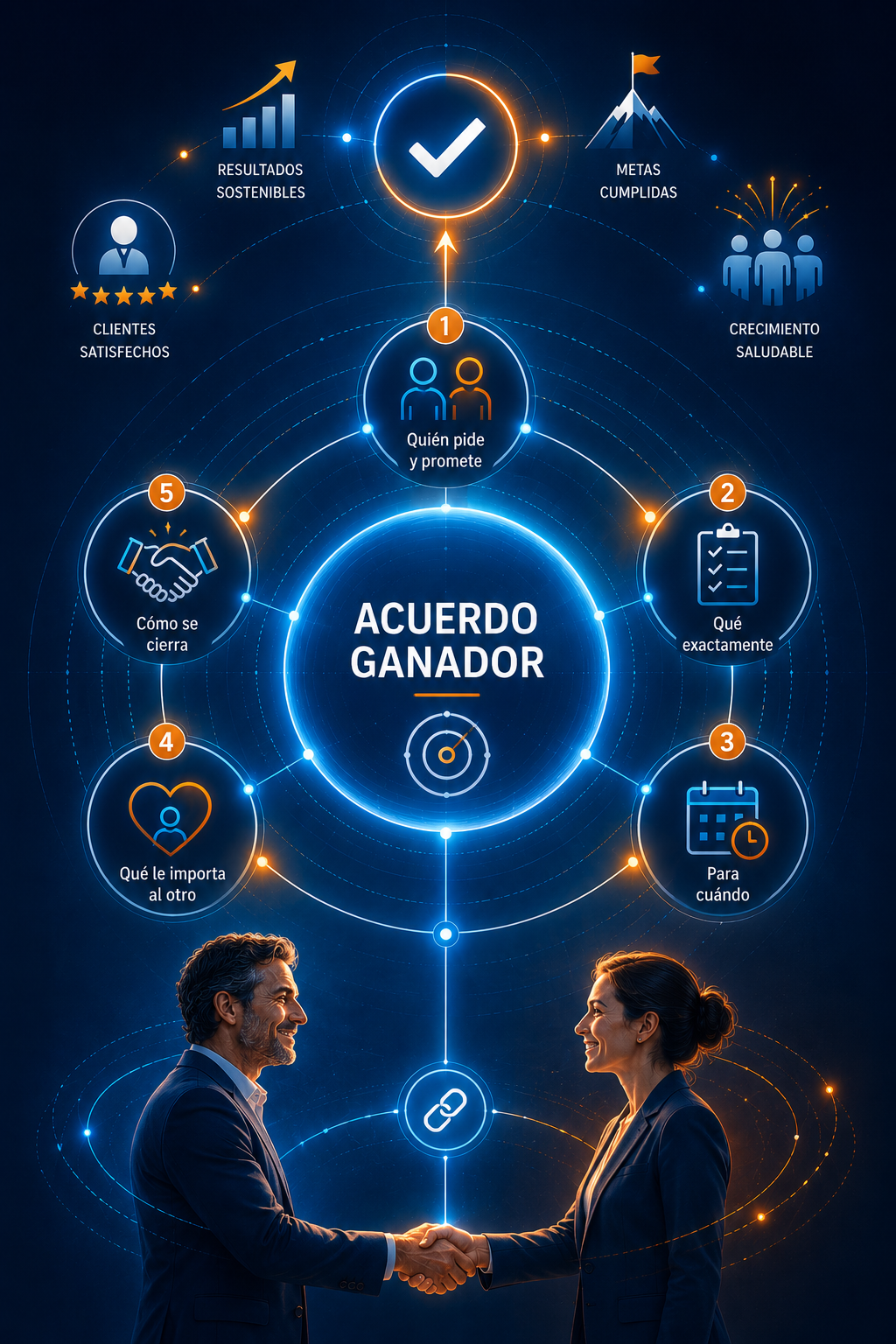 Canvas del Acuerdo Ganador: quién pide y promete, qué exactamente, para cuándo, qué le importa al otro y cómo se cierra